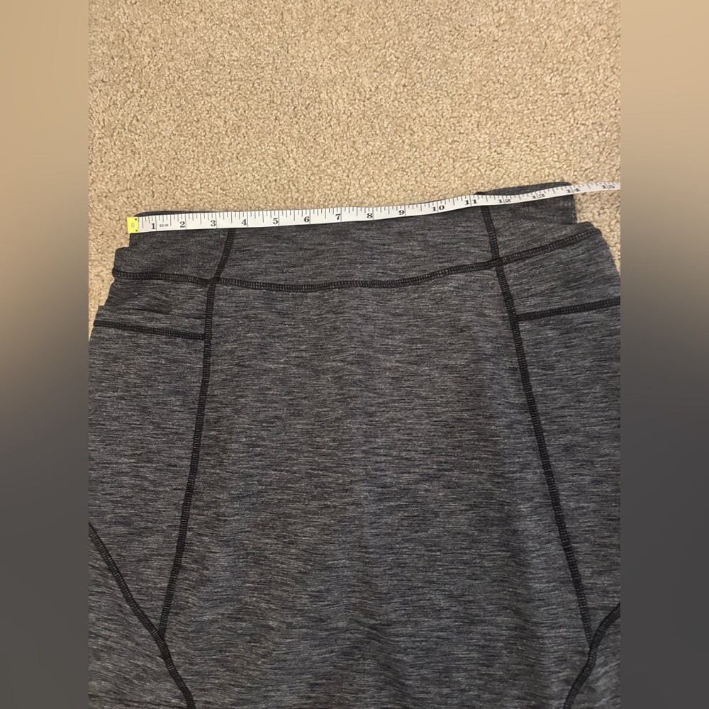 Women’s Athleta Excursion Skort Small Charcoal Gr… - image 8